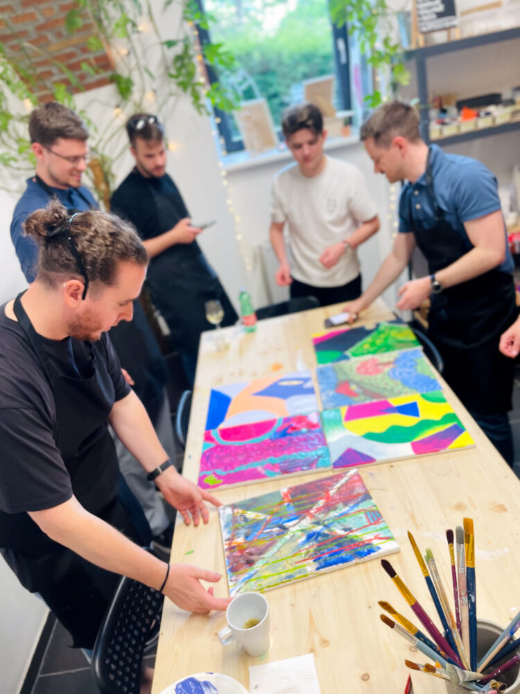 painting team building